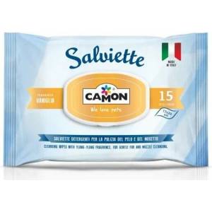 Camon Cleaning Vanilla мокри кърпички с аромат на ванилия 15 броя