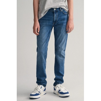 Gant Slim Jeans Semi Light Blue Broken In