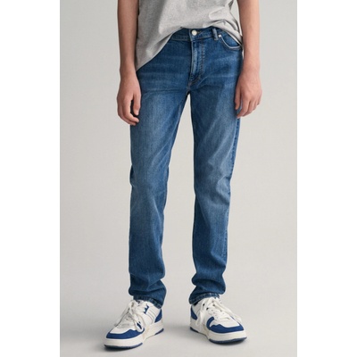 Gant Slim Jeans Semi Light Blue Broken In