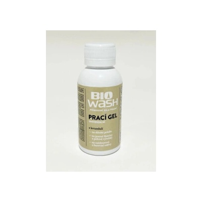 Biowash prací gel univerzální s levandulí 100 ml Bílá