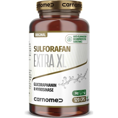 CarnoMed Sulforafan EXTRA XL Pure Gold Edition 120 kapslí