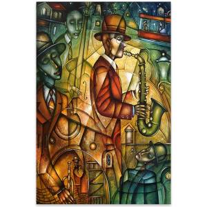 TopMebel " Street Artists" TopMebel картина на платно с дигитален печат 50x75x3cm