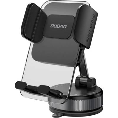 Dudao f24plus автомобилна стойка за таблото, с вакуумна приставка, ЧЕРНА gp-190610 (gp-190610)