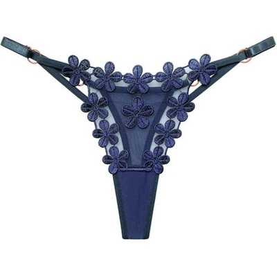 Amparo Miranda® Erotické nohavičky Flower B231 Modrá