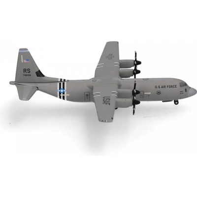 Herpa C-130J-30 Super Hercules USAF 37th Airlift Squadron Ramstein Air Base 1:500