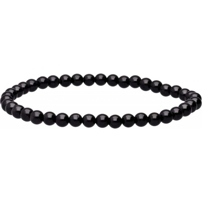 Olivie Náramek 4mm ČERNÝ TURMALÍN 9125