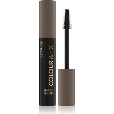 Catrice Colour & Fix Brow Gel Mascara Gélová špirála na obočie 030 Dark Brown 5 ml