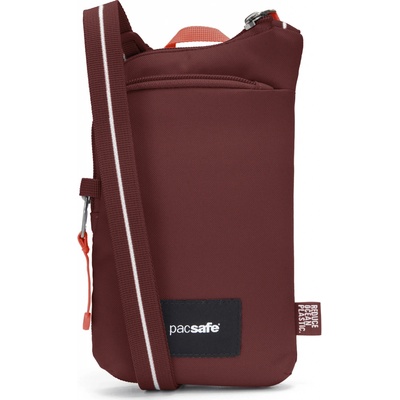 Pacsafe GO TECH CROSS BODY garnet red