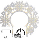 EMOS Lighting ZY1959 LED vianočný veniec 30× 30 cm