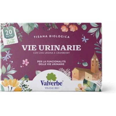Valverbe BIO Čaj z rašeliniská pre močové cesty 20 sáčkov