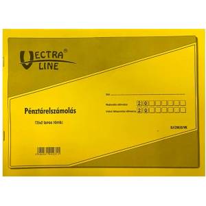 VECTRALINE Отпечатан формуляр за касов апарат VECTRALINE A/4 хоризонтален 25x2 листа DF200/D/VK (DF200/D/VK)