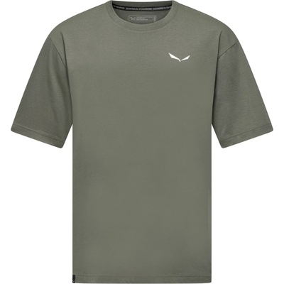 Salewa Мъжка спортна тениска Salewa Eagle Loose T-Shirt Sport shirt - Faded Green - размер 46 (EU) (216-8512-0211)