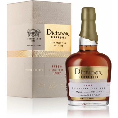 Dictador Jerarquia 1982 Port Cask 44% 0,7 l (karton) – Hledejceny.cz