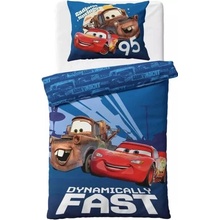 Carbotex bavlna povlečení Auta 3 / Cars 3 motiv Blesk McQueen a Burák 100% bavlna 70x90 140x200