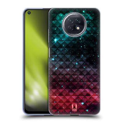Plastový obal HEAD CASE na mobil Xiaomi Redmi Note 9T vzor Hvězdná obloha hvězdy a slunce RUDÁ A MODRÁ (Zadní kryt pro mobil Xiaomi Redmi Note 9T vzor Hvězdná obloha hvězdy a slunce RUDÁ A MODRÁ)