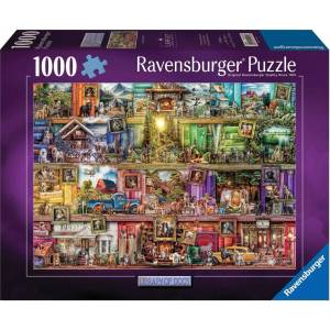Ravensburger Пъзел Ravensburger от 1000 части - Кучешката библиотека (7012001259)