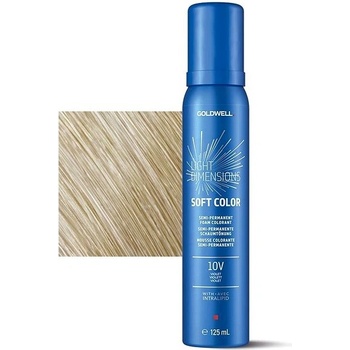 Goldwell pěnový přeliv na vlasy 10V pastelová blond 125 ml