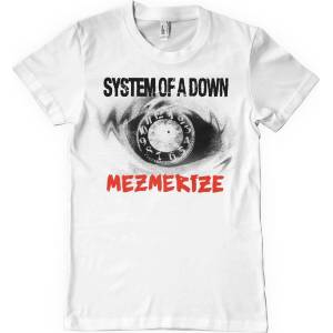 System of a Down Mezmerize Clock White XL Риза (WMX-1-SOAD003-H95-11-WH-XL)