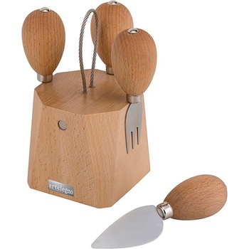 Artelegno Прибори за сирене Parma със стойка 5 части (AL-66)