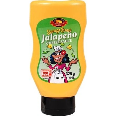 Squeeze Cheese sýrová omáčka s příchutí Jalapeňo 326 g