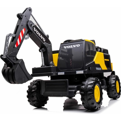 Eljet Dětský plně elektrický bagr Volvo PRO žlutá