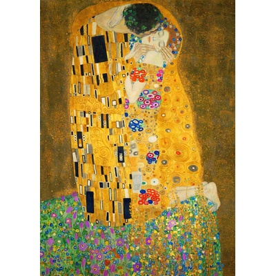 BlueBird Gustave Klimt Polibek 1908 1000 dílků