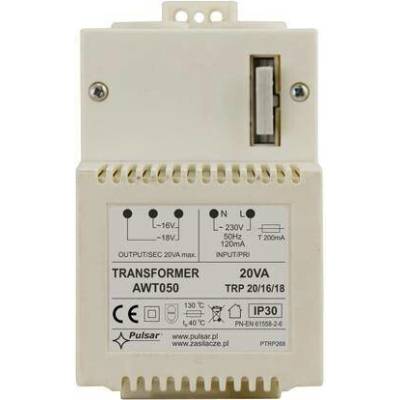 Transformátor PULSAR AWT050 20VA/16V/18V