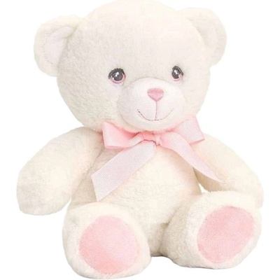 Keel Toys Плюшена играчка Keel Toys Keeleco - Мече с панделка, 15 cm, розово (SE1424_pink)