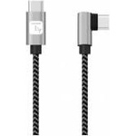 Techly USB 2.0 Type-C USB-C Angled 50cm 3A Fast Charging Cable
