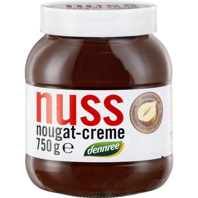 Dennreee Bio Nátierka orechovo-nugátová 750 g