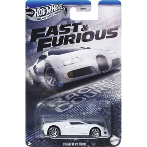 Mattel Количка Fast&Furious Bugatti Veyron 1: 64 (Hot Wheels Silver Series) (24455)