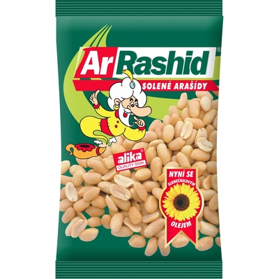 ArRashid Arašídy pražené solené 500 g
