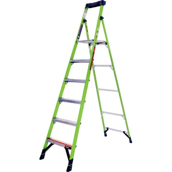 Little Giant Ladder Стълба с платформа от фибростъкло Little Giant MightyLite 6 стъпала (15368EN-001)