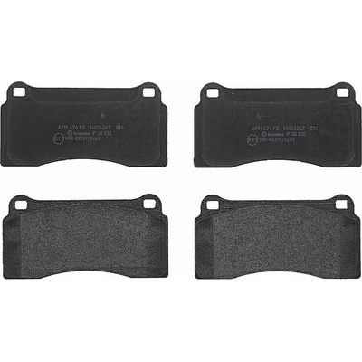 Sada brzdových destiček, kotoučová brzda BREMBO P 36 018 (P36018)