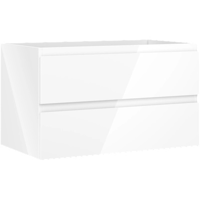 Mexen Orio шкаф за баня под мивка 80 см, 2 чекмеджета, бял гланц - 91A10-08047-2-BFF00 (91A10-08047-2-BFF00)