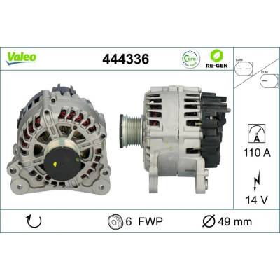Alternátor VALEO 444336