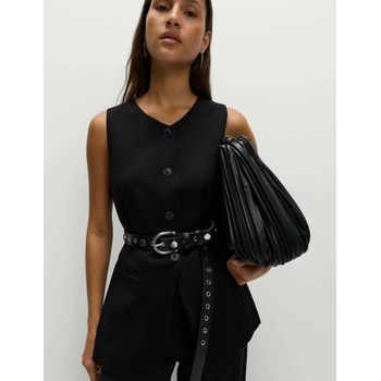 Marks & Spencer Трикотажна жилетка без яка Marks & Spencer черен Marks & Spencer | Cheren | ЖЕНИ | 6