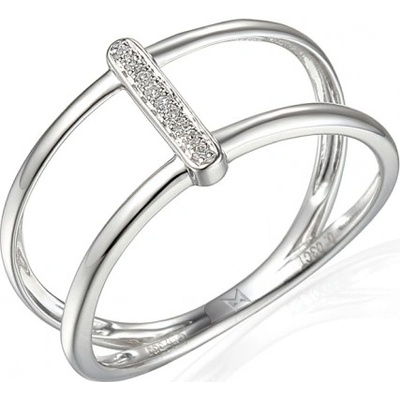 Gems diamantový prsten Kamari bílé zlato s brilianty 3868040 0 69