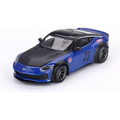 Mini GTNissan Z LB Nation Works 2024 LHD seiran blue MGT00732L 1:64