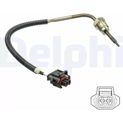 DELPHI Čidlo teploty výfukových plynů DF TS30198