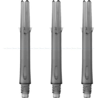 L-Style Straight 260 priesvitné čierne tweenie 26mm