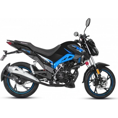 Barton Motors STREET-R 125CC Černo-modrá – Hledejceny.cz