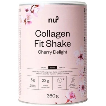 nu3 Collagen Fit Shake - Cherry Delight
