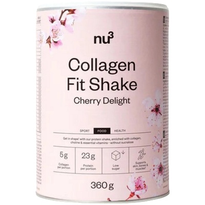 nu3 Collagen Fit Shake - Cherry Delight