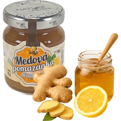 Nature NoTea sro Medová nátierka NoTea Citon & Zázvor 65g