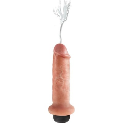 King Cock Squirting Cock 6 stříkací dildo 15 cm – Zboží Mobilmania