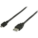 Valueline VLCP60500B20 USB 2.0 A zástrčka - Micro B zástrčka, 2m, černý