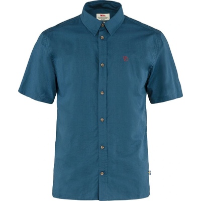 Fjällräven Övik lite košile krátký rukáv uncle blue