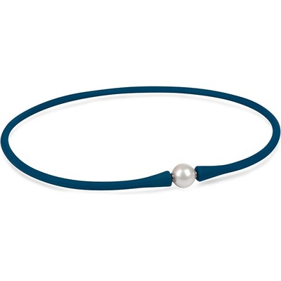 JwL Luxury Pearls Modrý sportovní perlový náhrdelník modrý JL0877