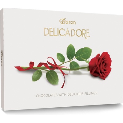 Baron Delicadore Bonboniéra růže 195 g